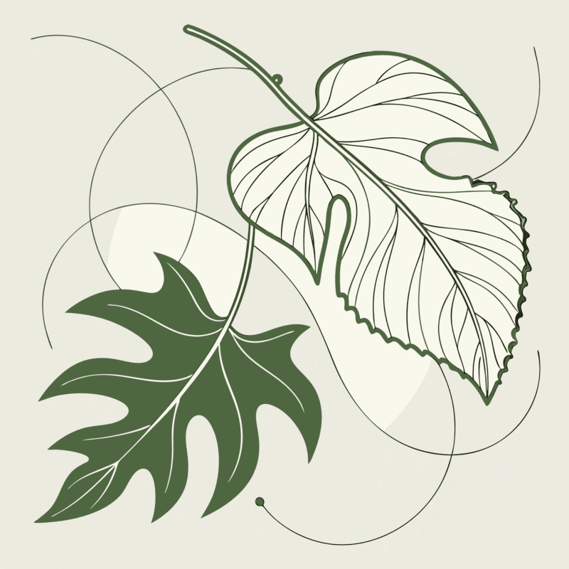 Abstract representation of clinic-based ABA therapy mergers and acquisitions, showing green and off-white forms merging to symbolize successful practice integration. SovDoc healthcare M&A advisory services for behavioral health practice transitions.