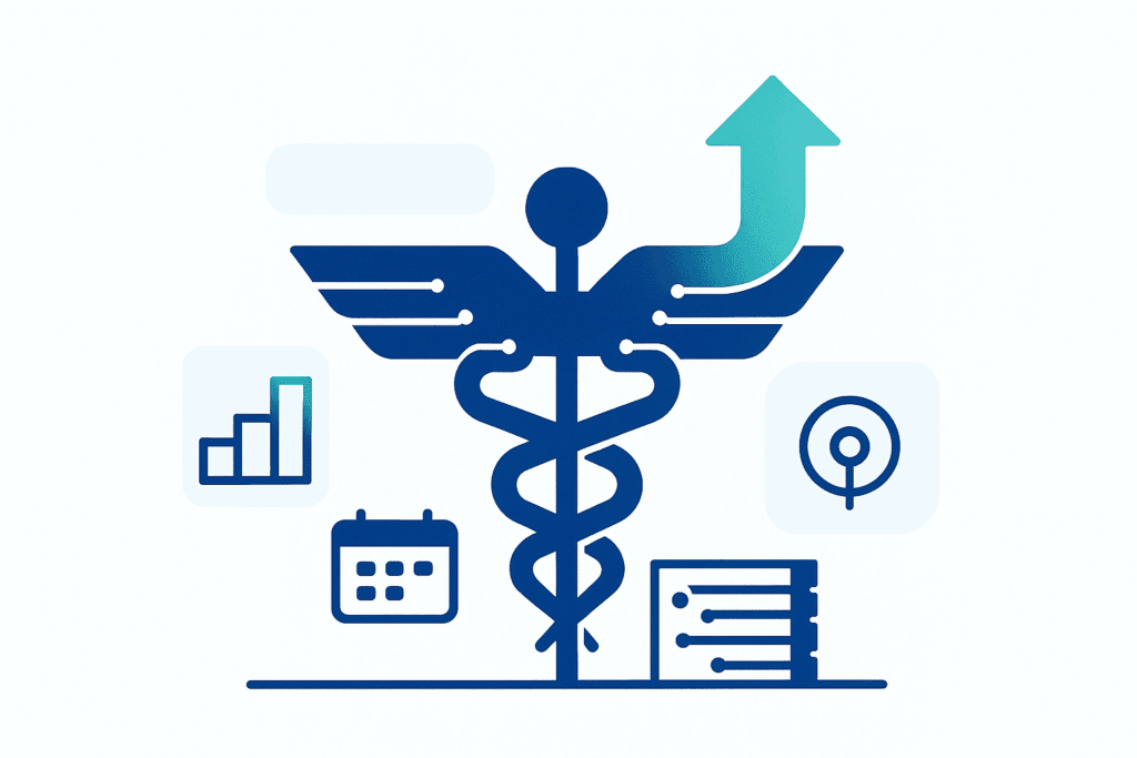 Illustration of Technology for maximizing practice's value