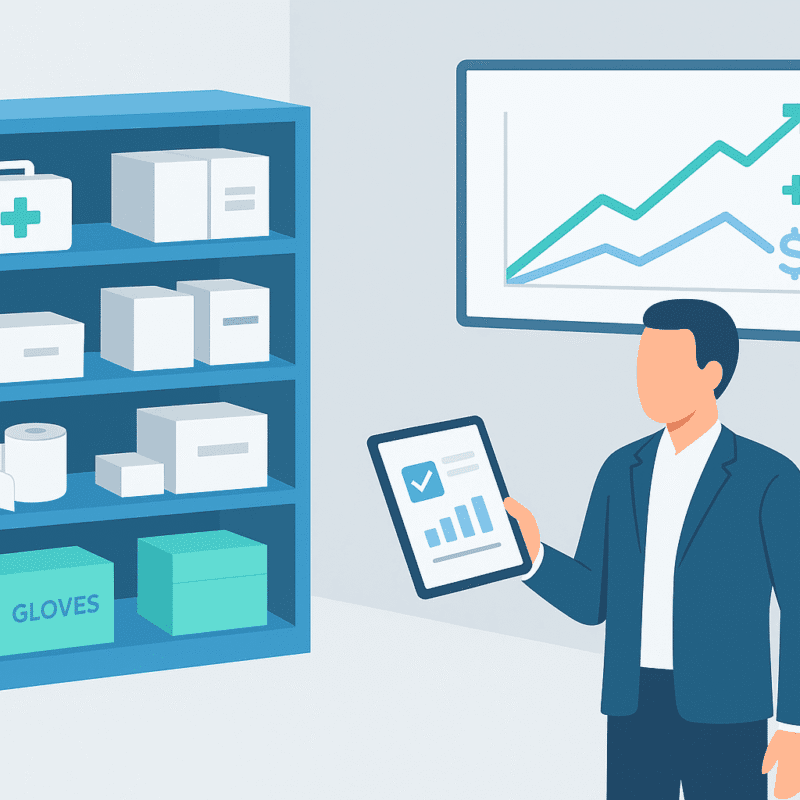 visualisation of medical practice supply