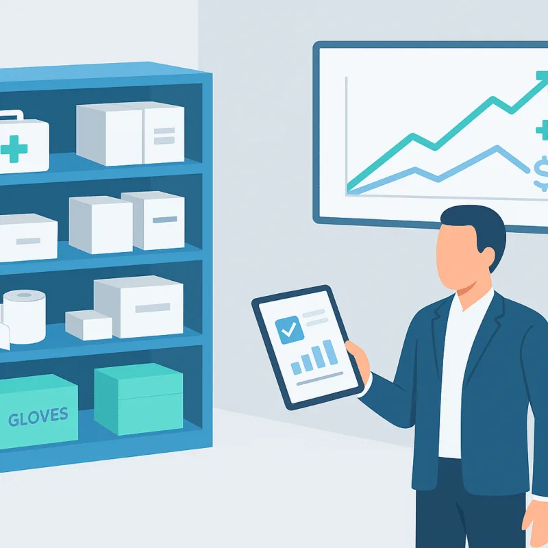 visualisation of medical practice supply