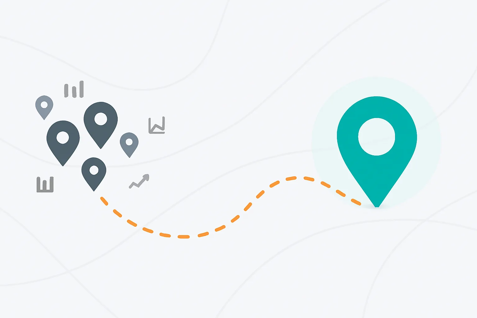 Illustrations of Practice location guide