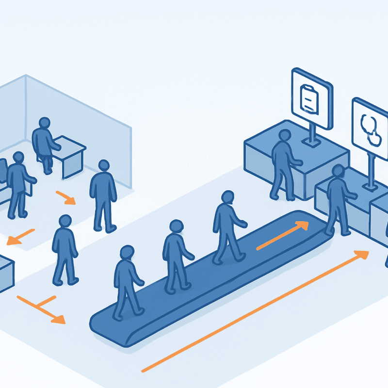 visualization of standardized clinical operations