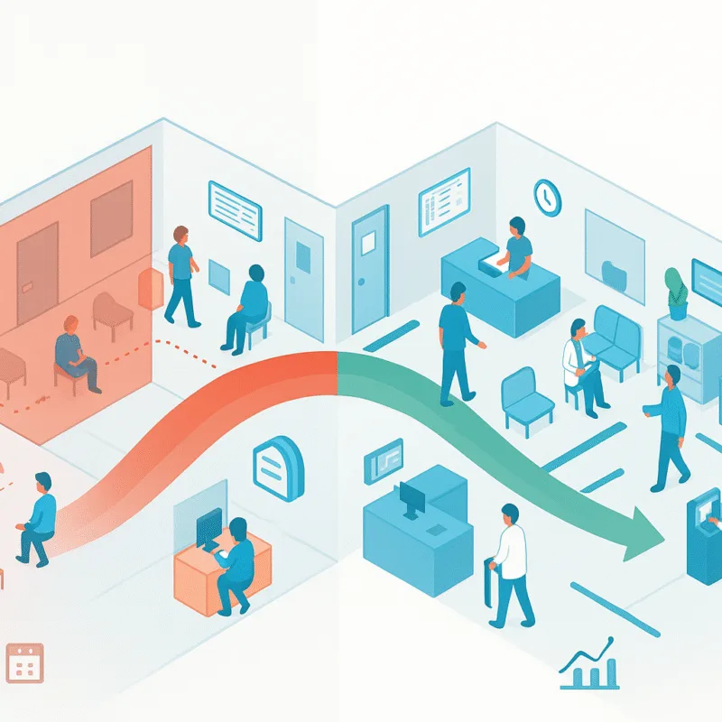 visualisation of optimal healthcare space utilisation