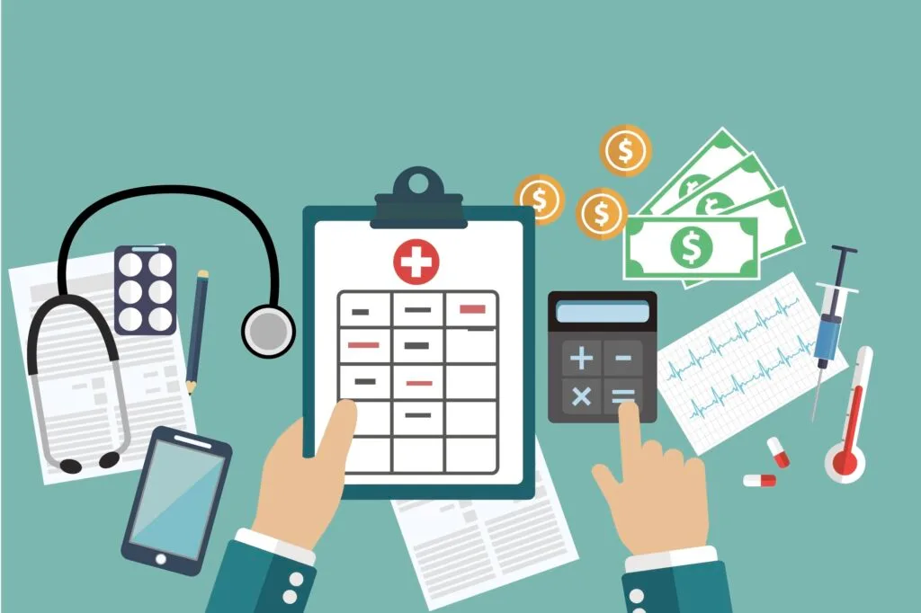 Visualization of medical practice cash flow management
