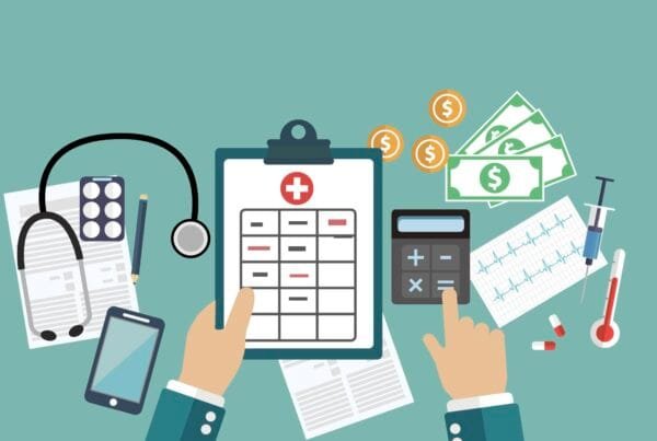 Visualization of medical practice cash flow management